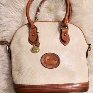 Dooney & Bourke Norfolk Vintage 90s Leather Bag